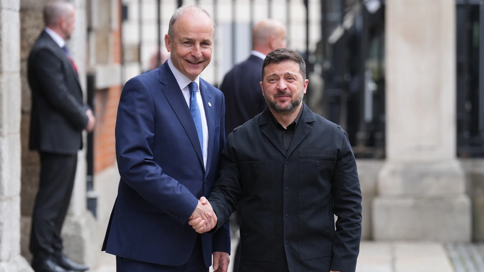 Zelensky Addresses EU Presidency Launch in Ireland