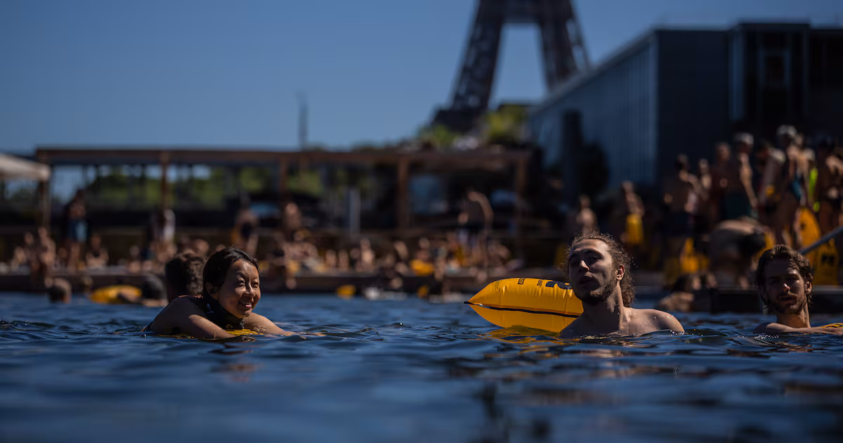Paris Opens Supervised Swimming Spots in Seine
