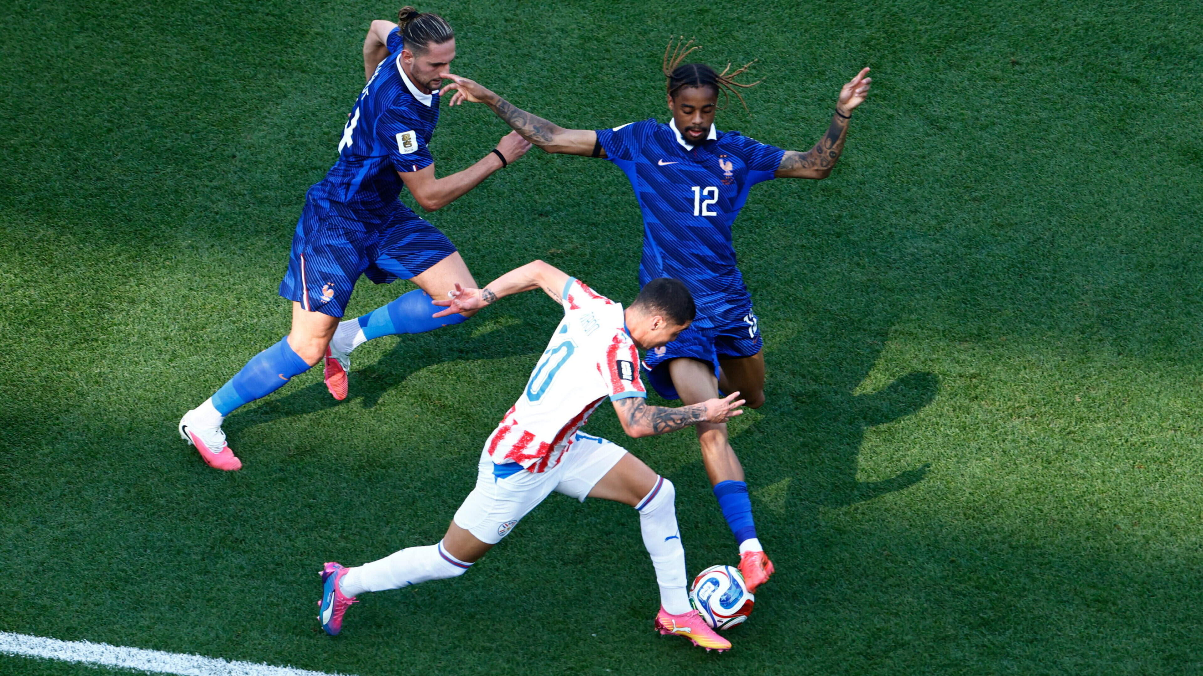 France and Paraguay Draw in World Cup Match