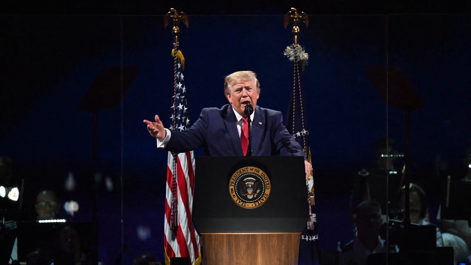 Trump speaks at America's 250th birthday event