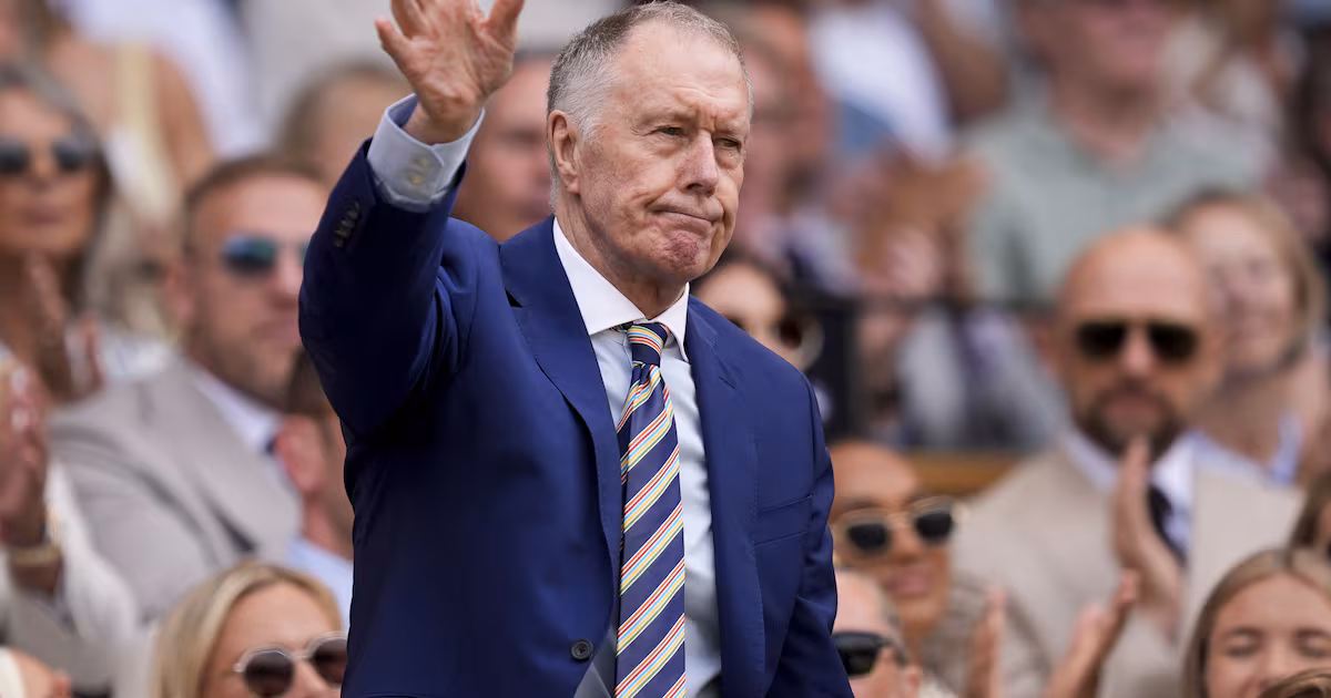 Sir Geoff Hurst Attends Wimbledon Before England Game