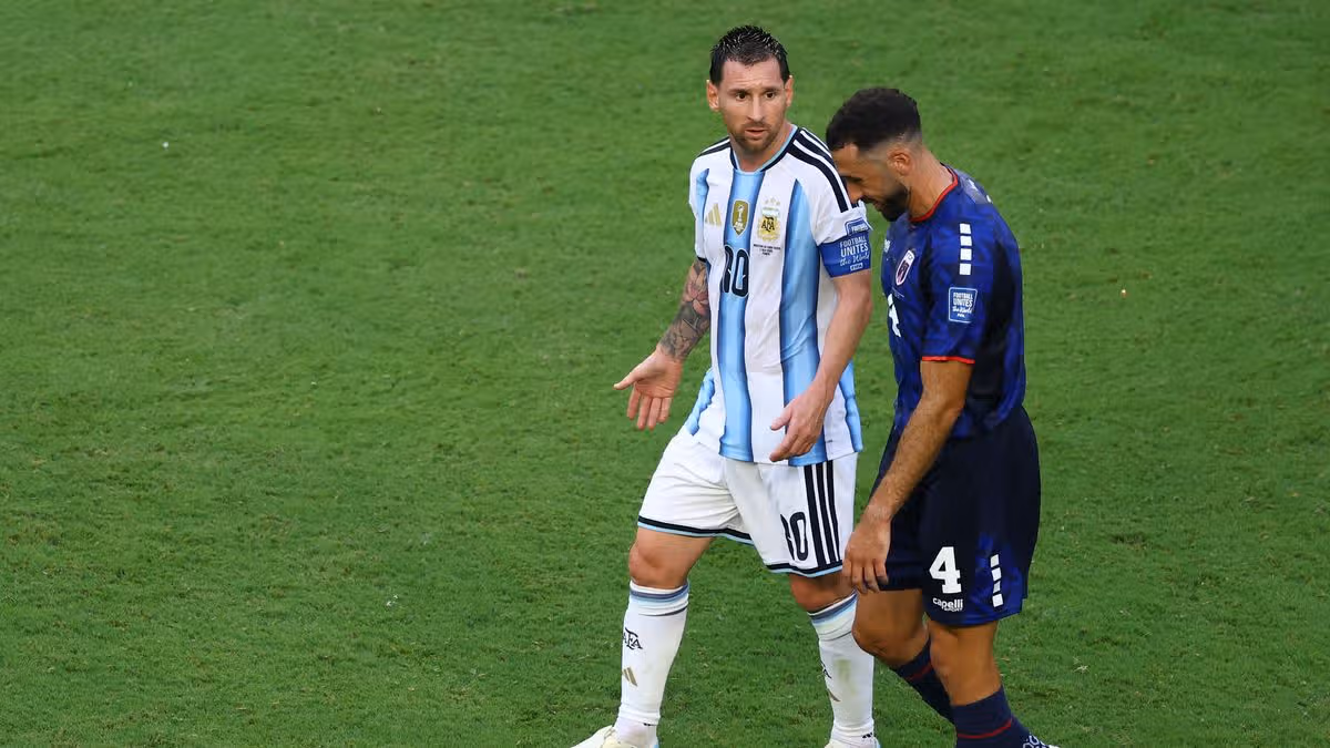 Pico Lopes Discusses Messi Exchange During World Cup Match