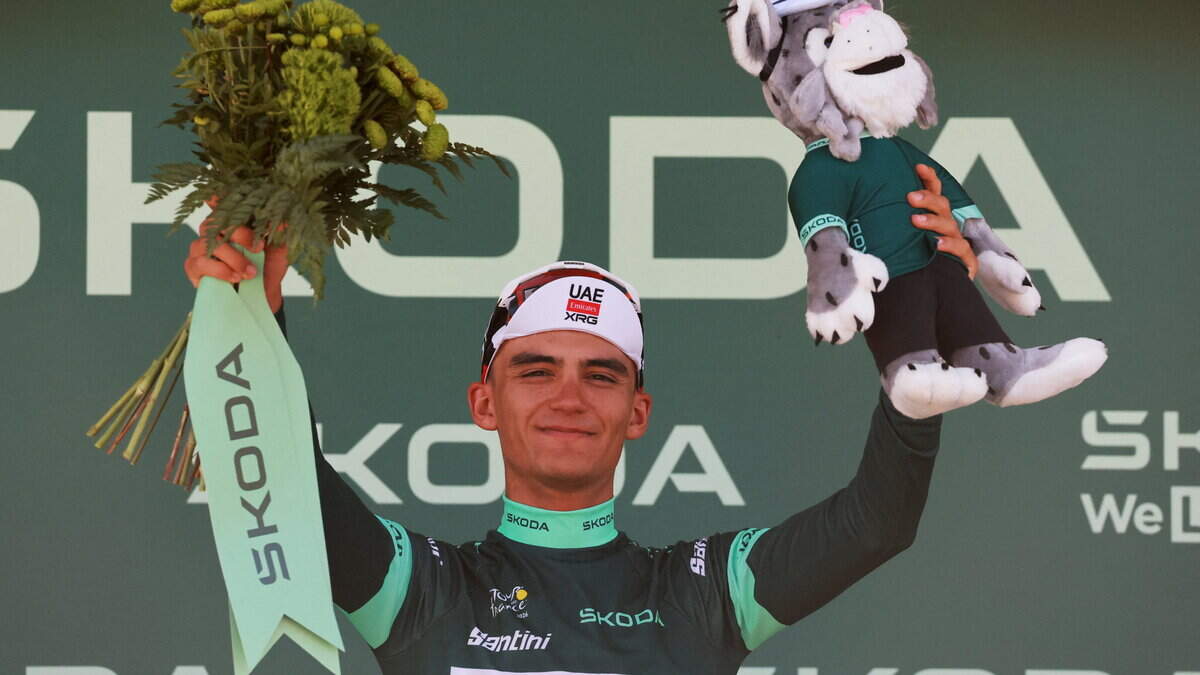 Isaac Del Toro Wins Second Stage of Tour de France