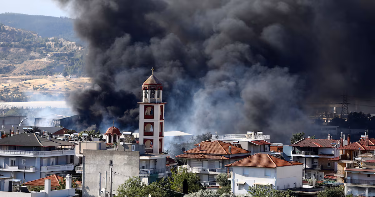 Wildfires Rage in Portugal, Spain, and Greece