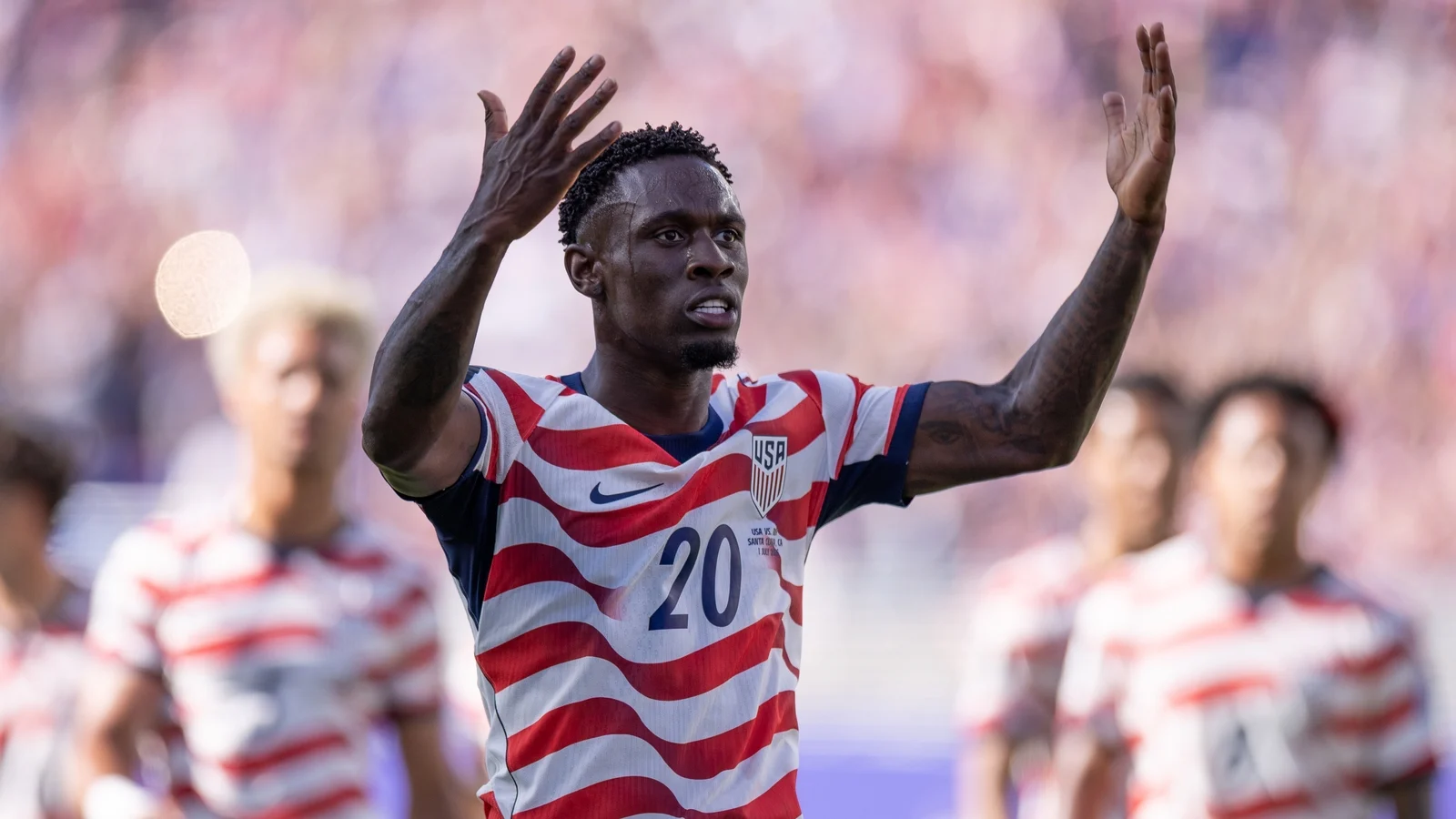 Trump supports Balogun's World Cup eligibility
