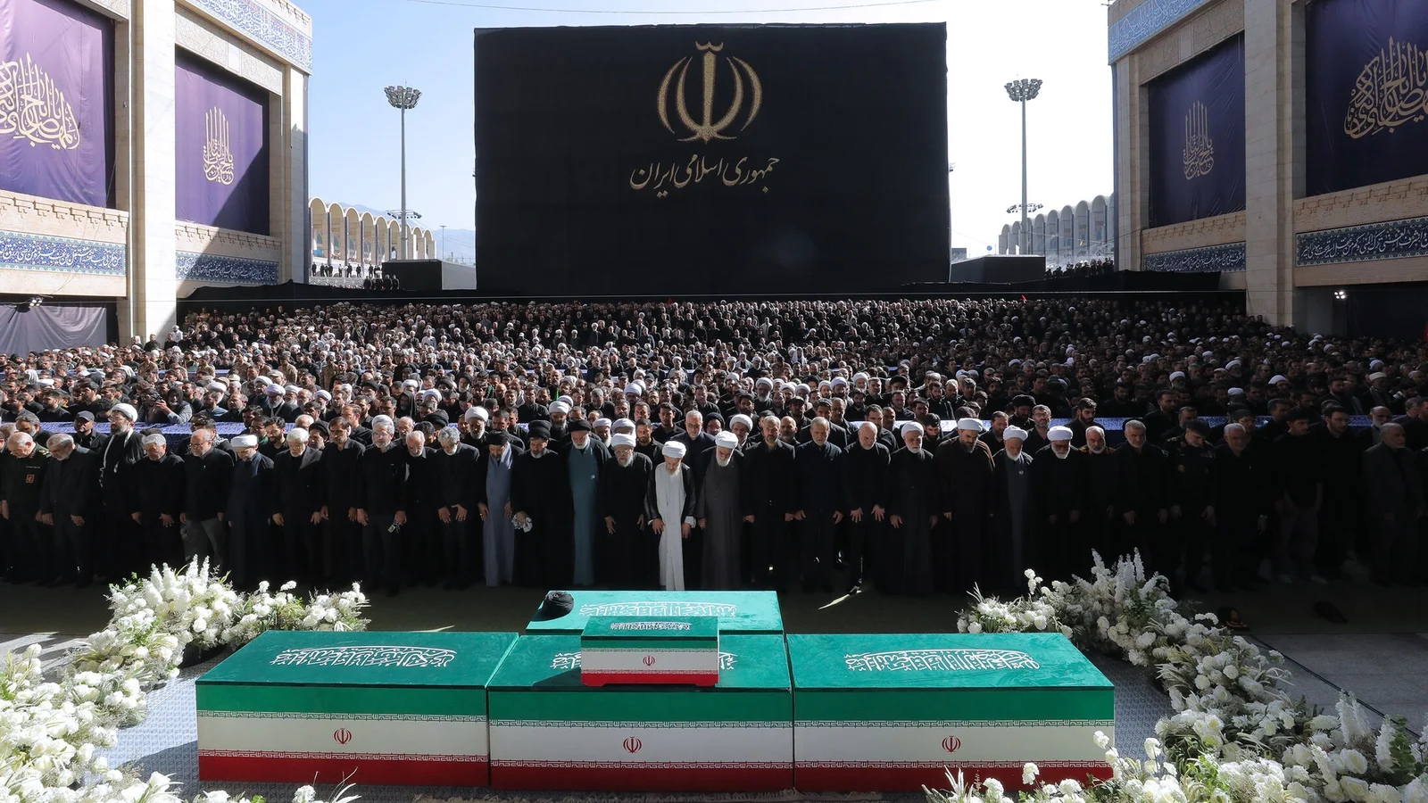 Funeral procession for Iran's late supreme leader begins