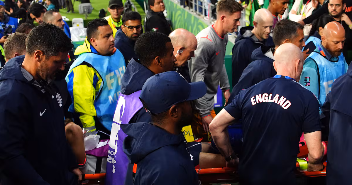 England wins World Cup match but Henderson injured