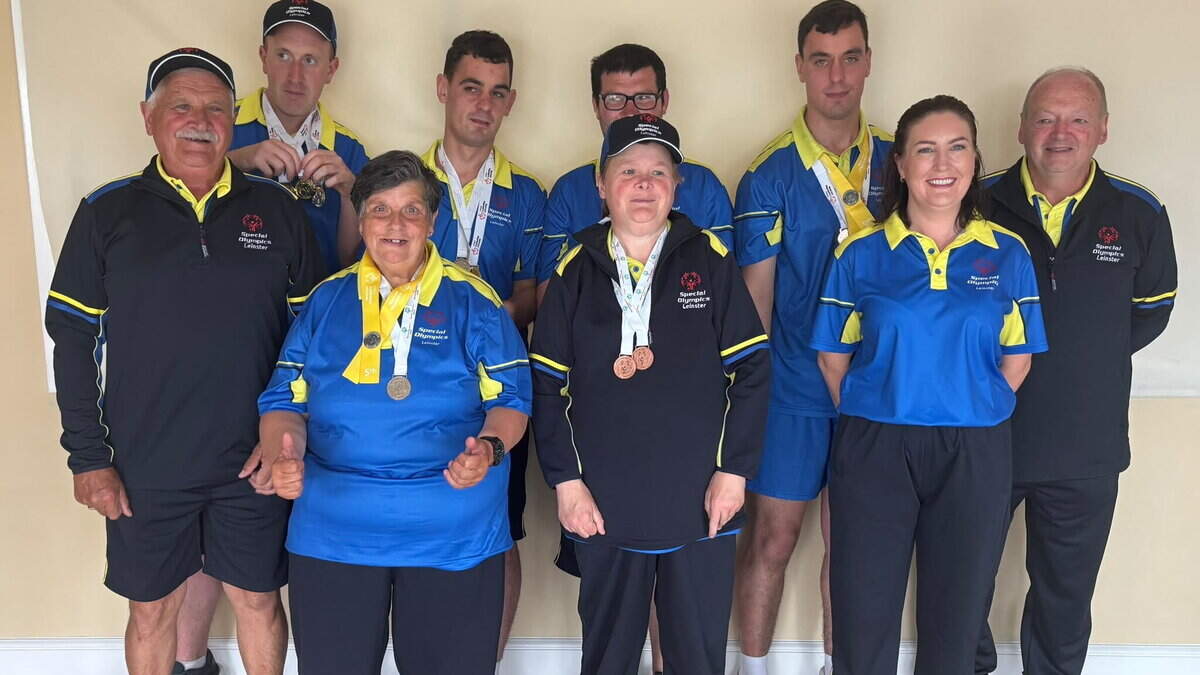 Wexford Delegation Celebrates Special Olympics Success