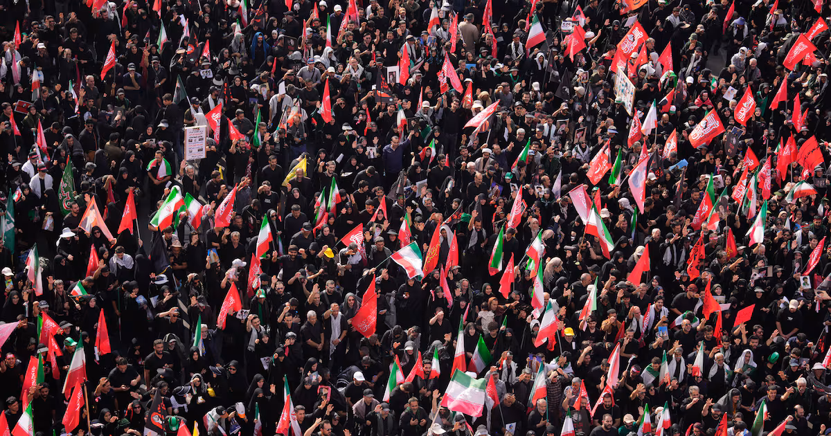 Iran holds funeral procession for Ayatollah Khamenei