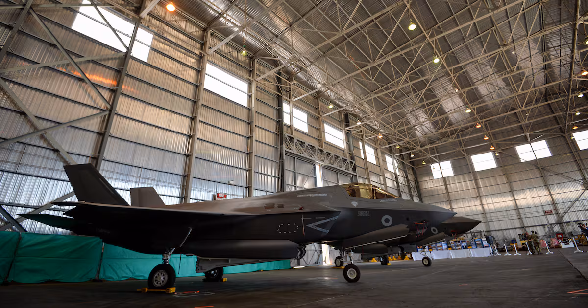 F-35 Jets Intercept Russian Plane Near UK Carrier