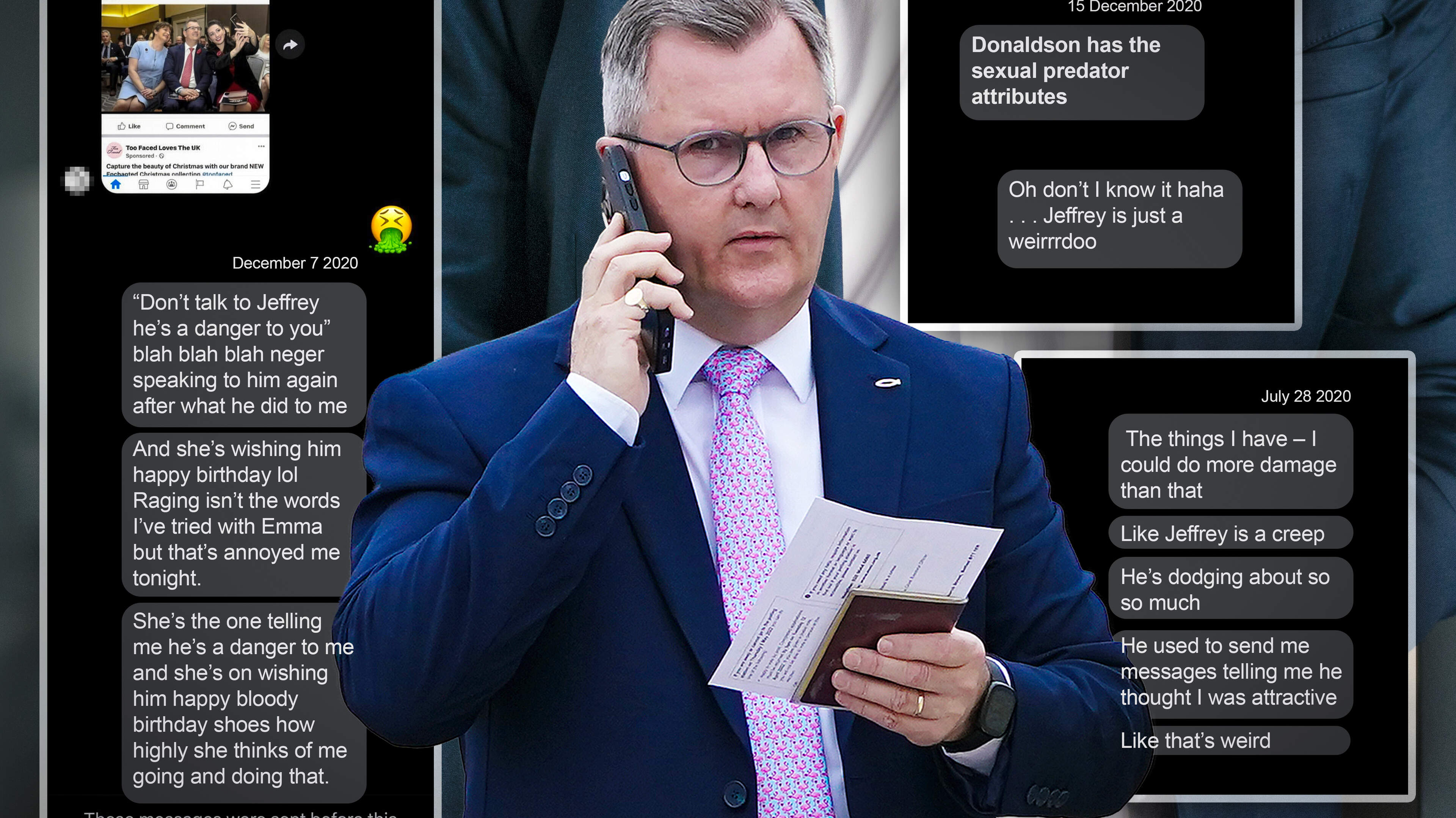 Allegations Against Jeffrey Donaldson Resurface
