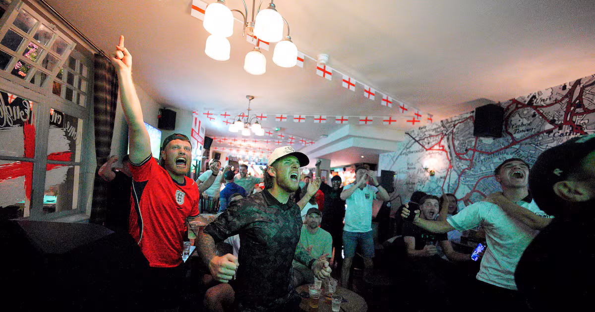 Pubs See Sales Surge During England's World Cup Match