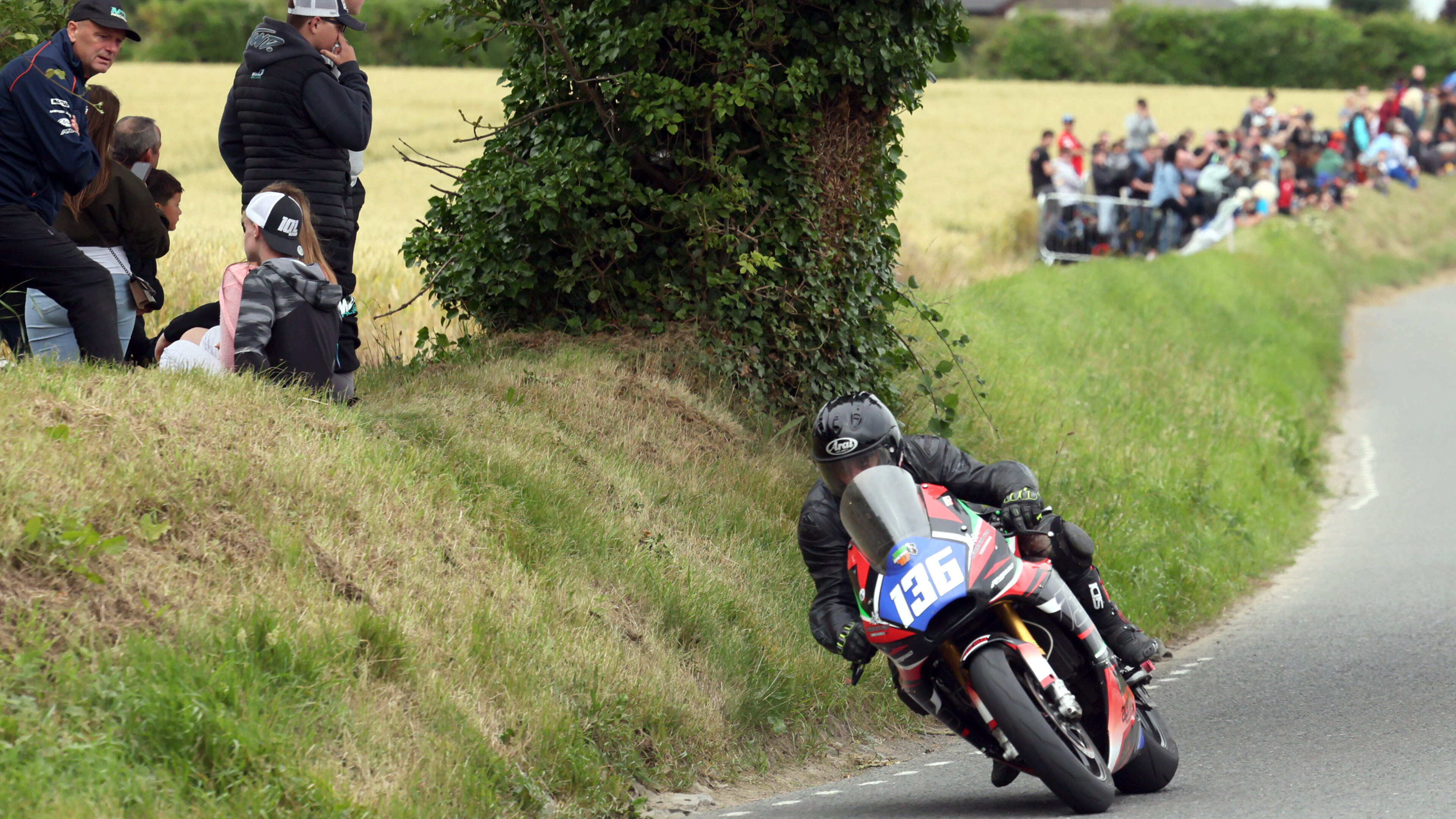 Motorcycle Racer John O'Donovan Dies in Crash