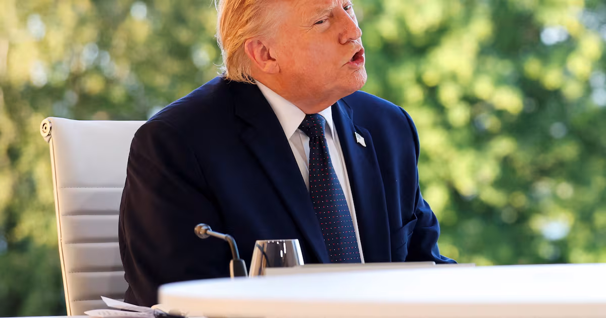 Trump backs Farage amid financial scrutiny