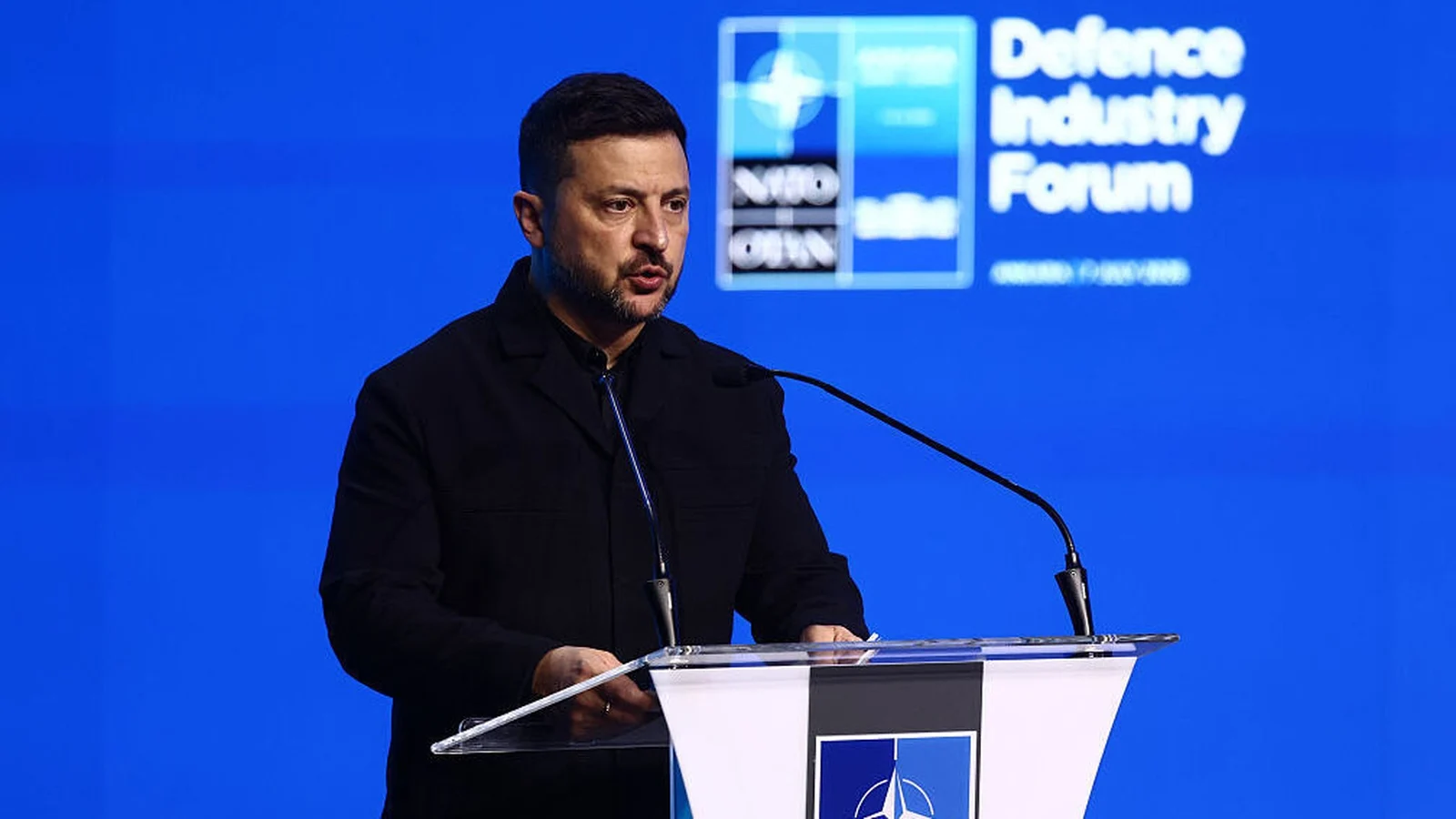 Zelensky Advocates for Ukraine's NATO Membership