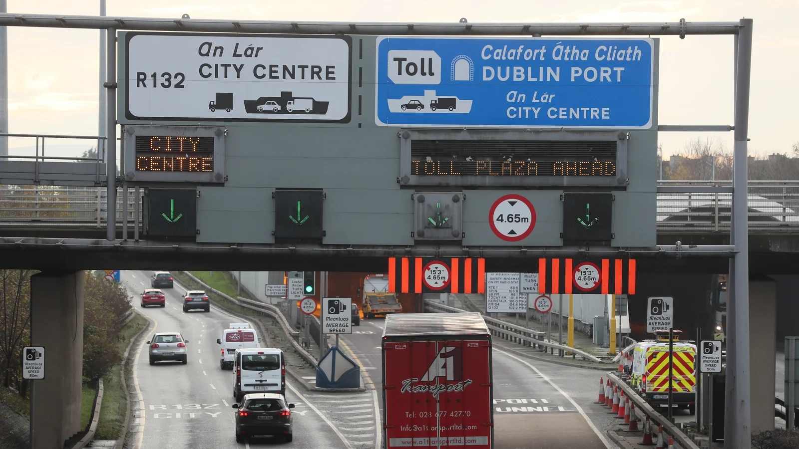 Higher Tolls Recommended for Dublin Port Tunnel