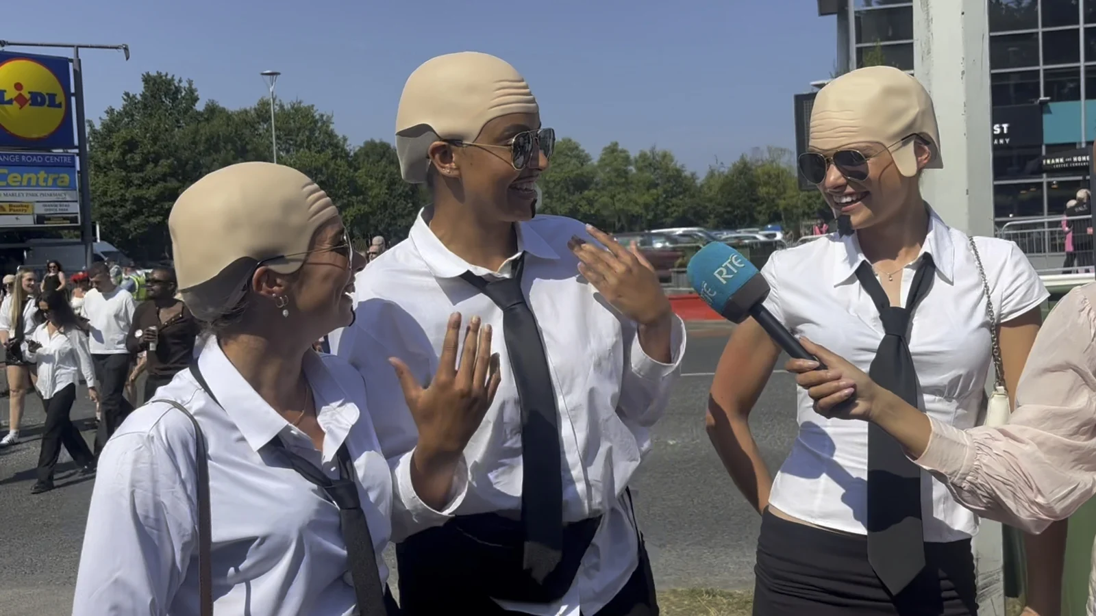 Pitbull Concert Draws Fans in Costume