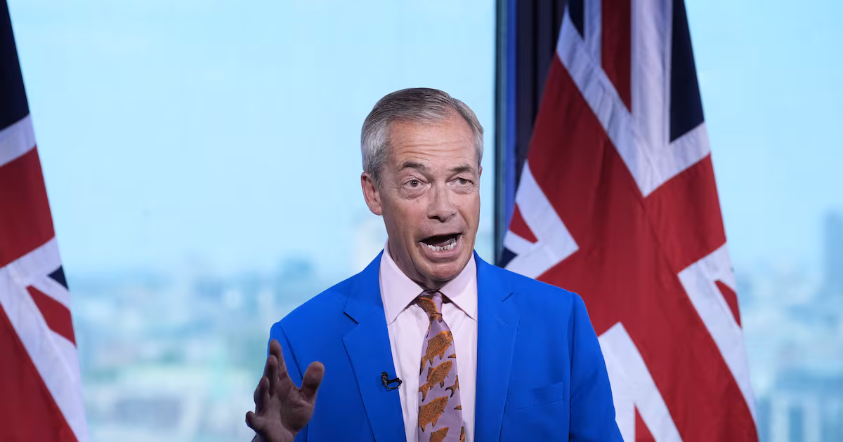 Farage to Trigger By-Election in Clacton Constituency