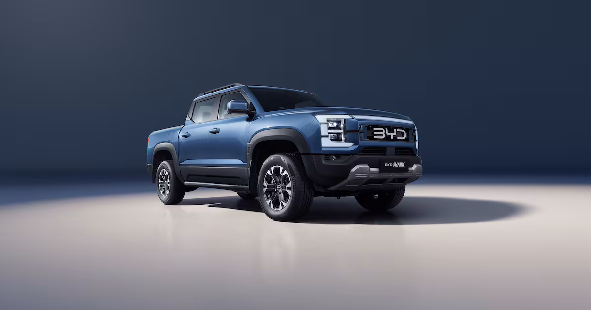 BYD launches Shark plug-in hybrid pick-up in UK