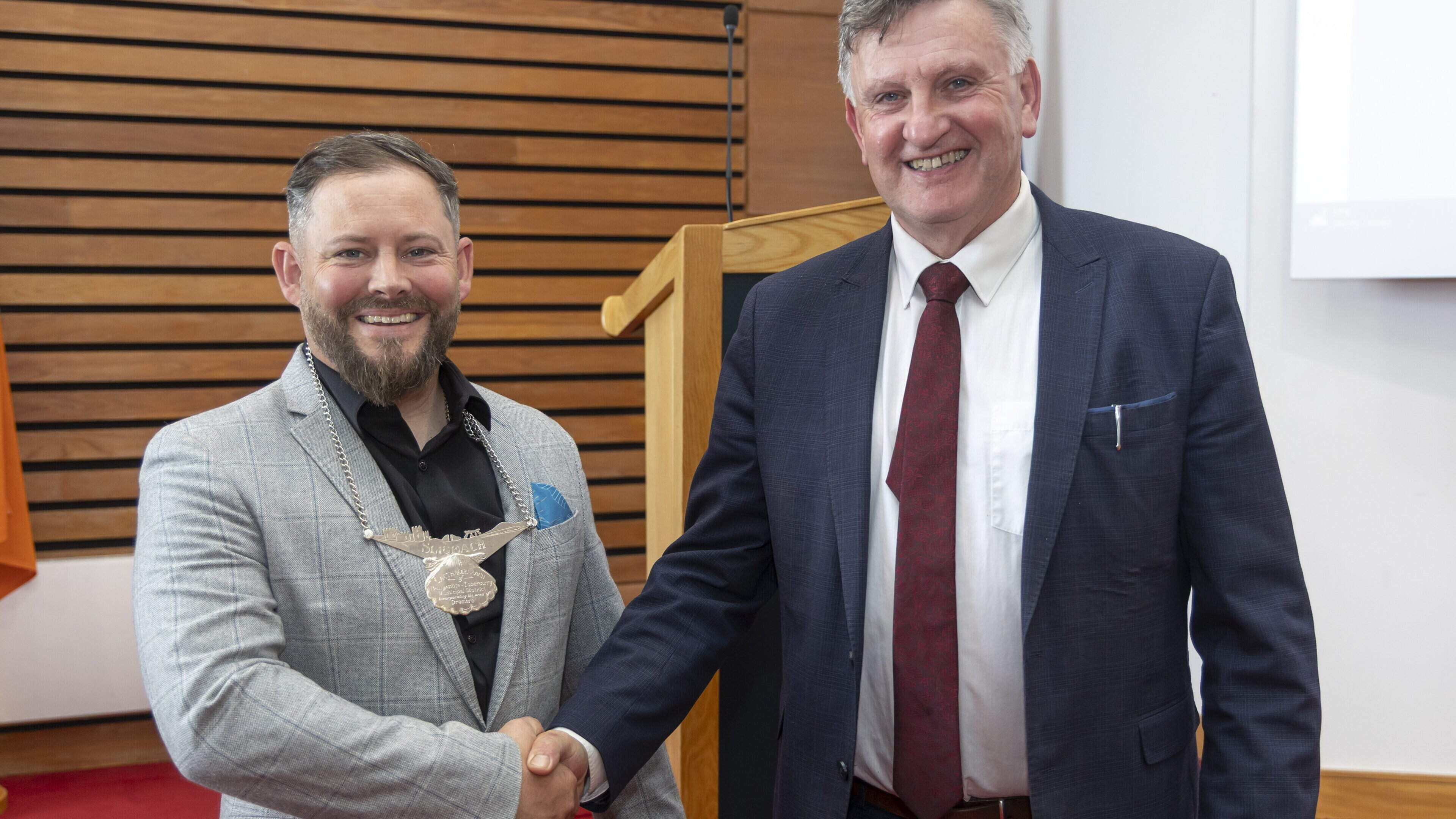 Cllr Barry Gallagher Elected Cathaoirleach