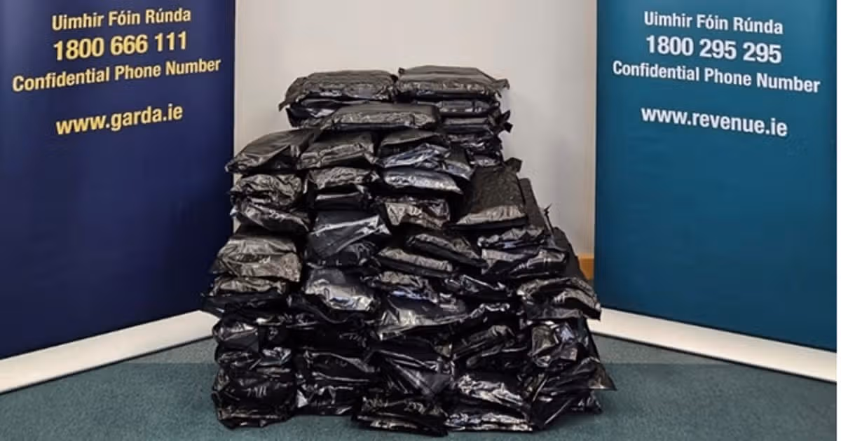 €1.2m cannabis haul seized in Dublin