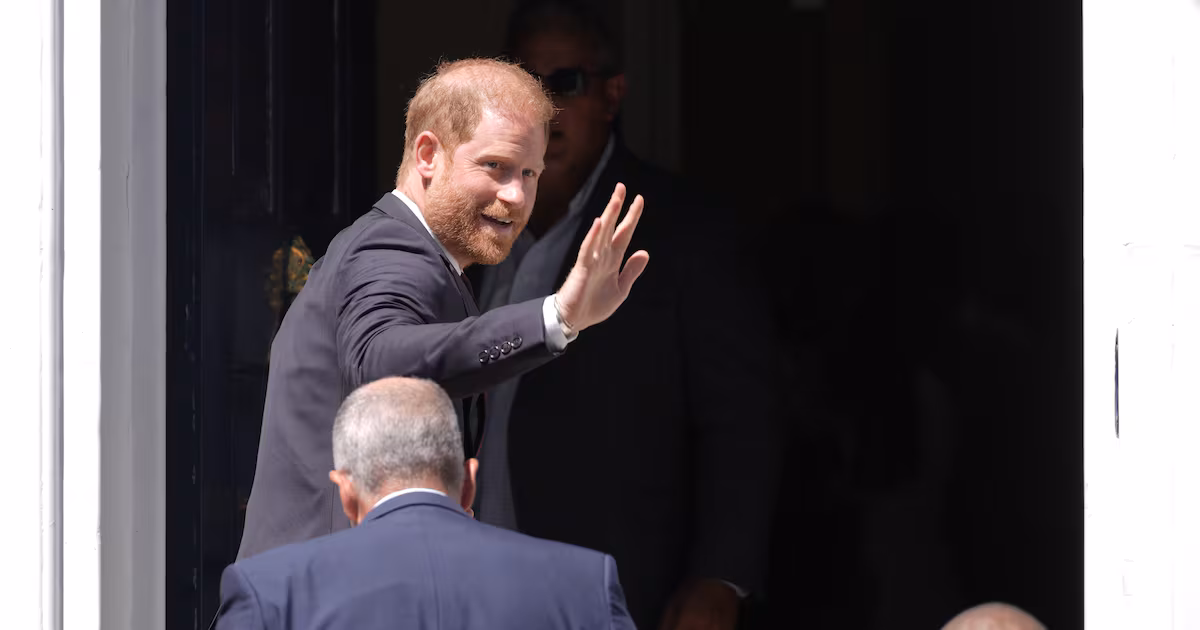 Harry visits children's hospital after court defeat