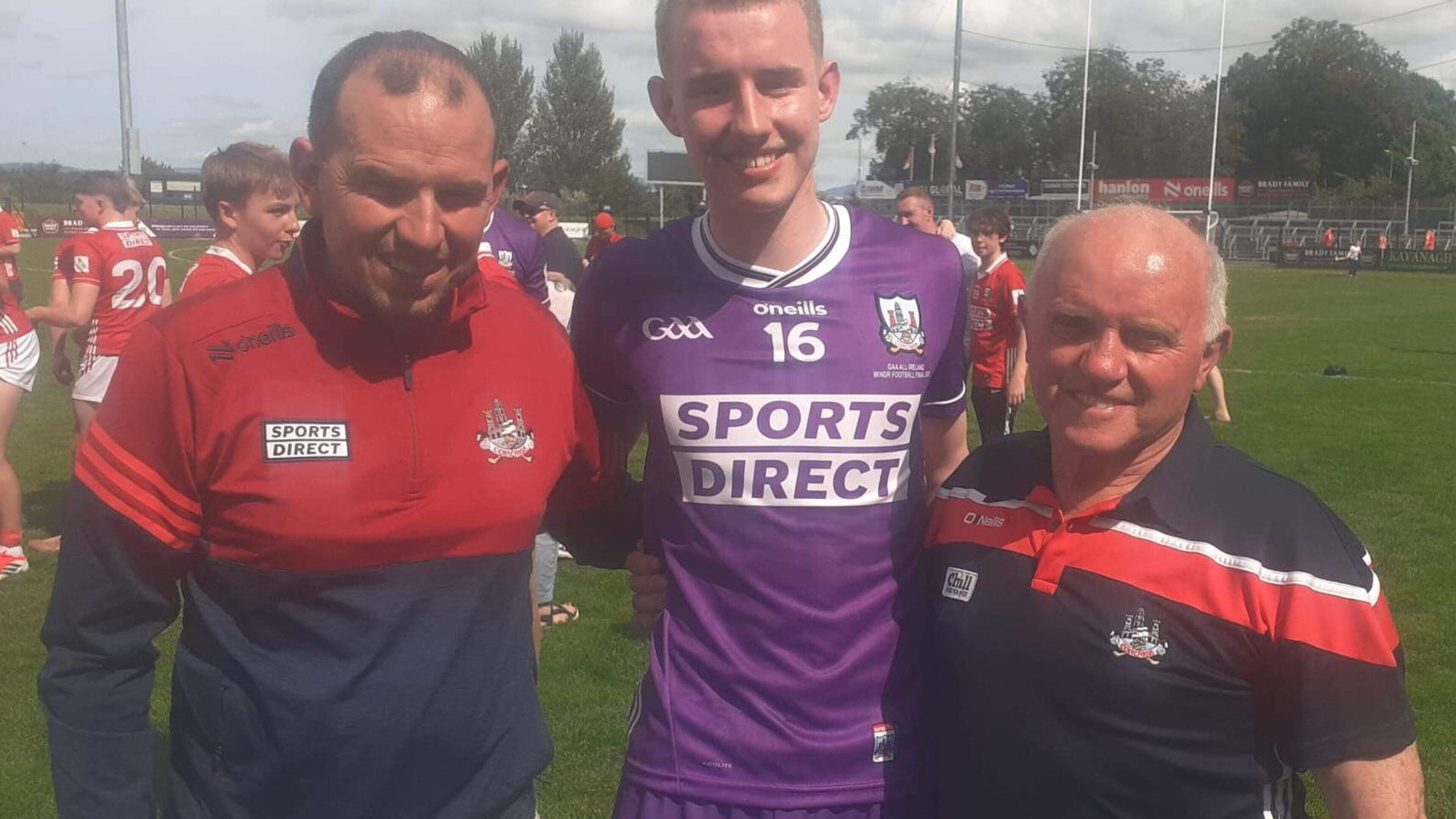 Billy Looney Wins All-Ireland Minor Football Medal