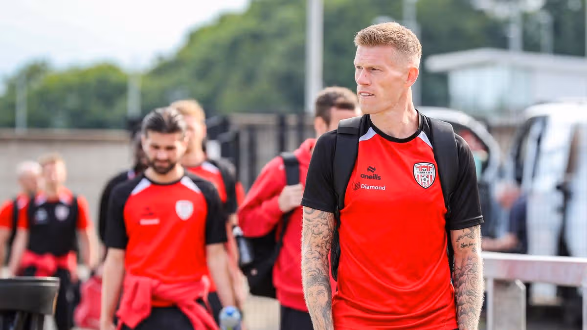 James McClean urges Derry City for Europa League confidence