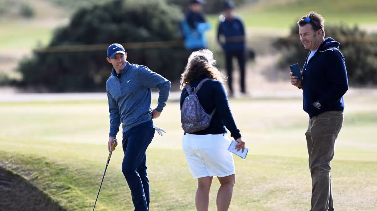 Rory McIlroy Prepares for The Open Championship
