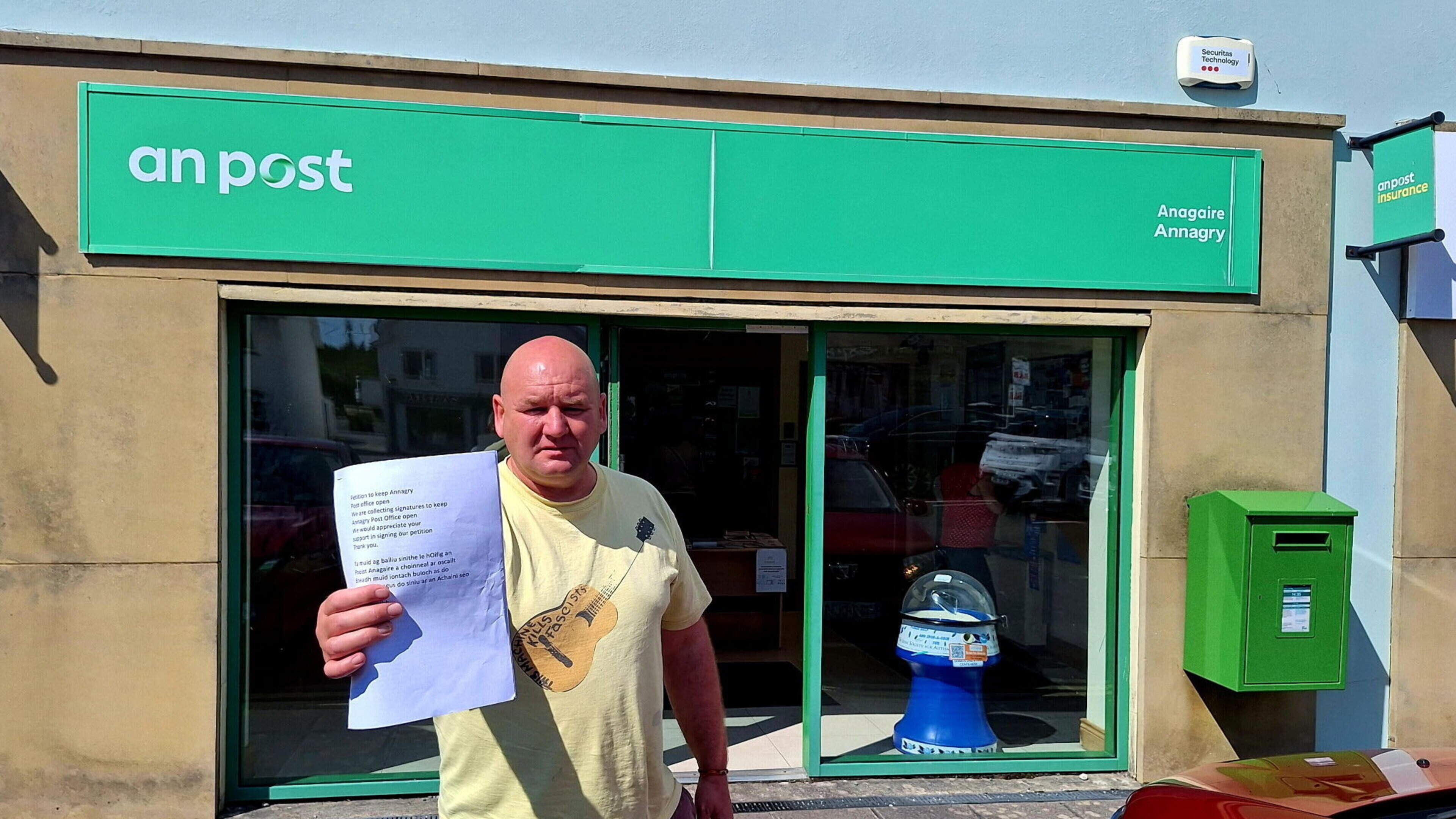 Annagry Post Office to Close on July 31