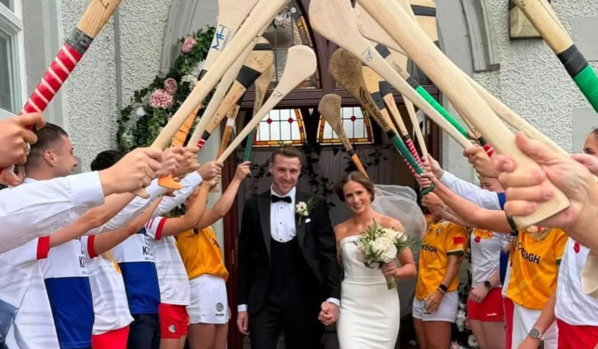 Antrim Camogie Star Lucia McNaughton Gets Married