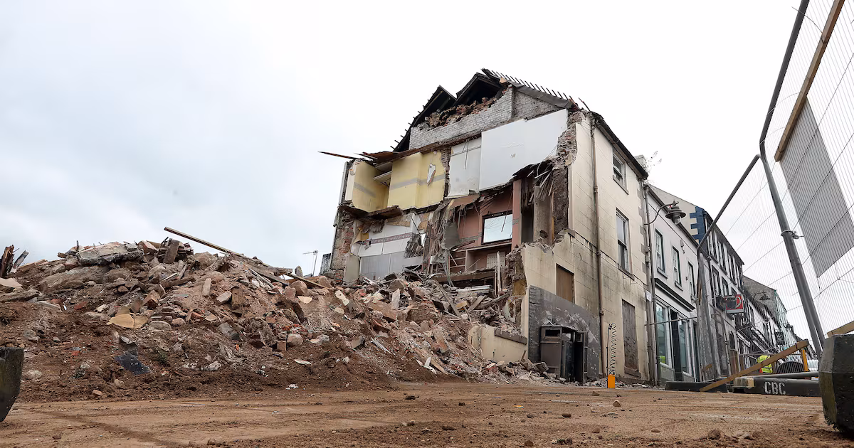 Investigation after Antrim Arms Hotel demolished overnight