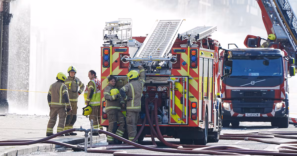 Princes Street blaze raises fire service funding concerns