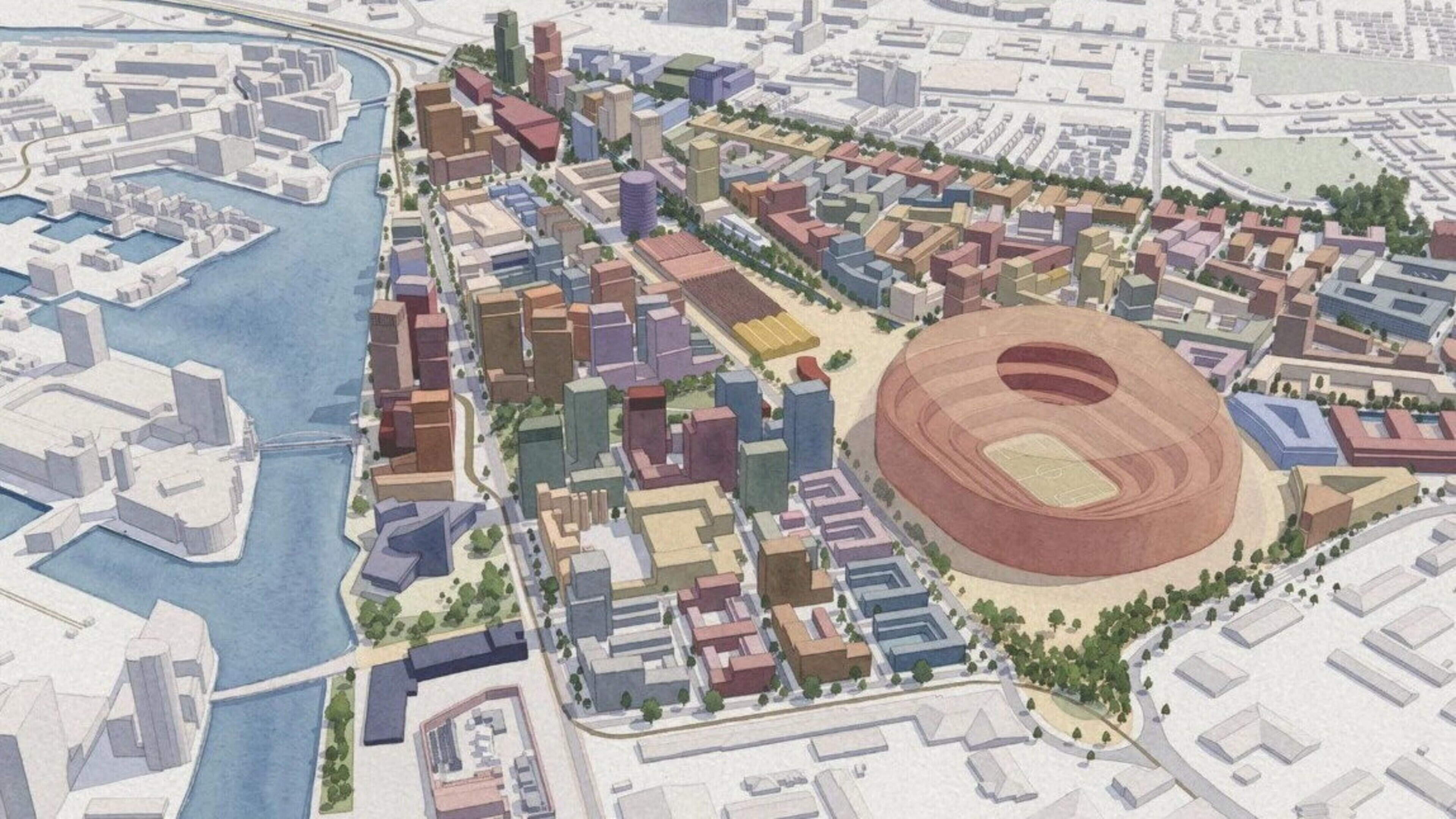 Manchester United plans new 100,000-seat stadium