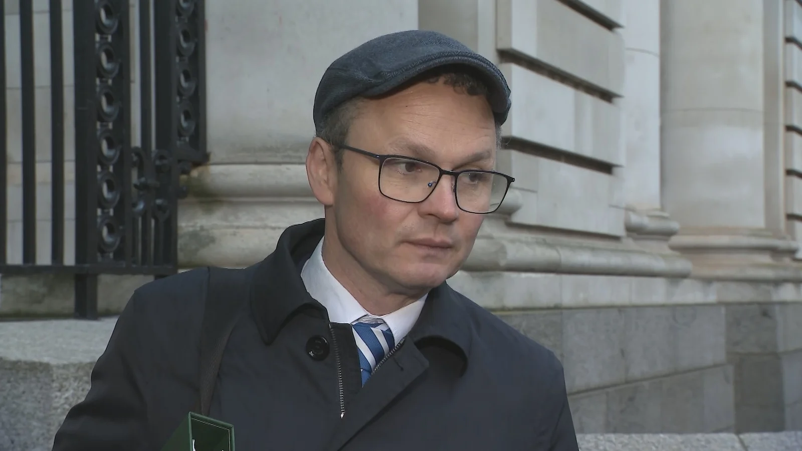 Patrick O'Donovan hospitalised in Brussels