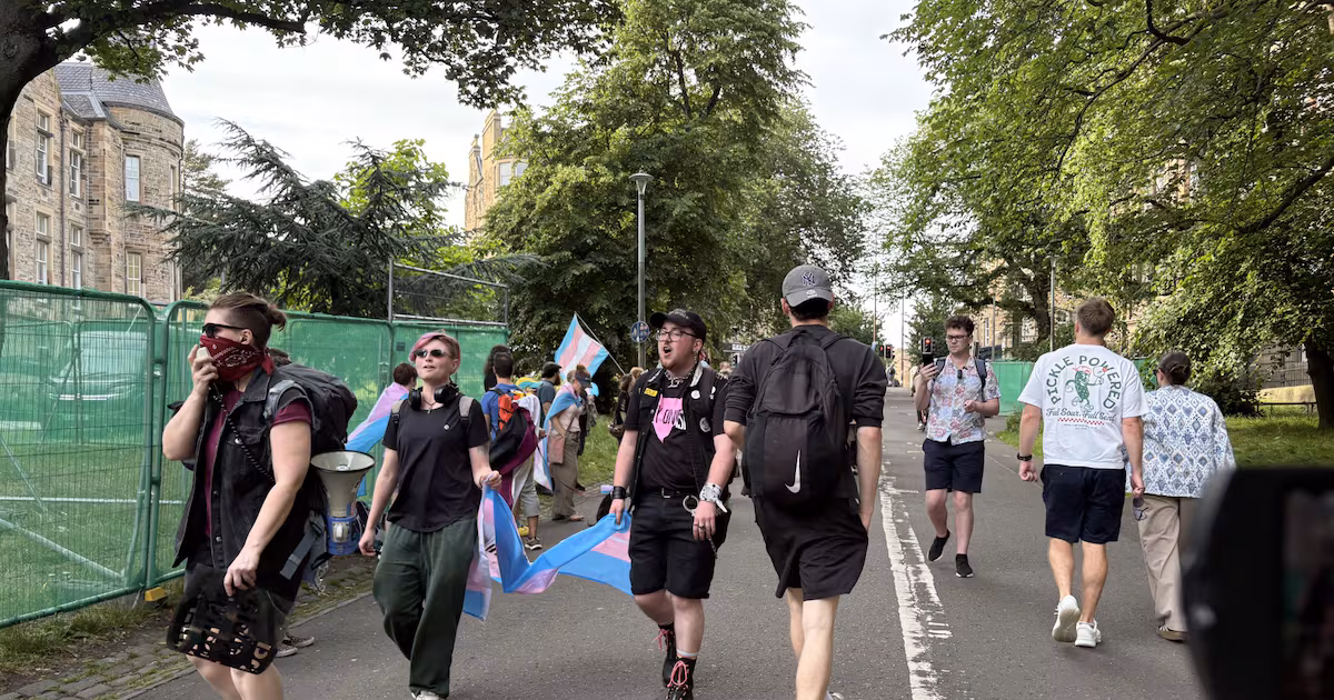 Campaigners Protest Trans Guidance in Edinburgh