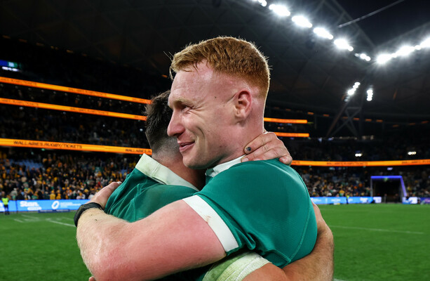 Ireland's Halfbacks Prepare for Japan Match