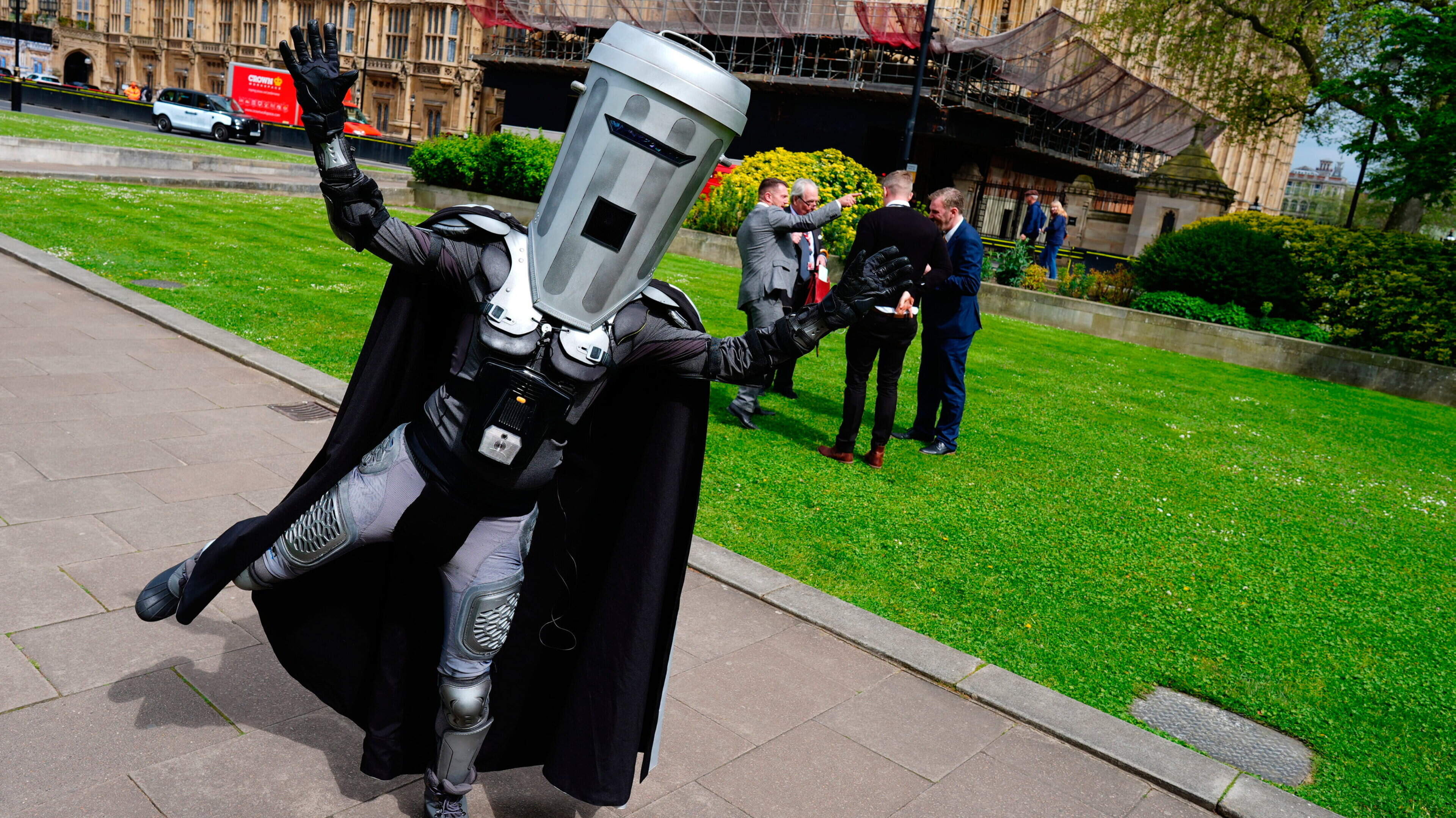 Count Binface Challenges Farage in Clacton By-Election