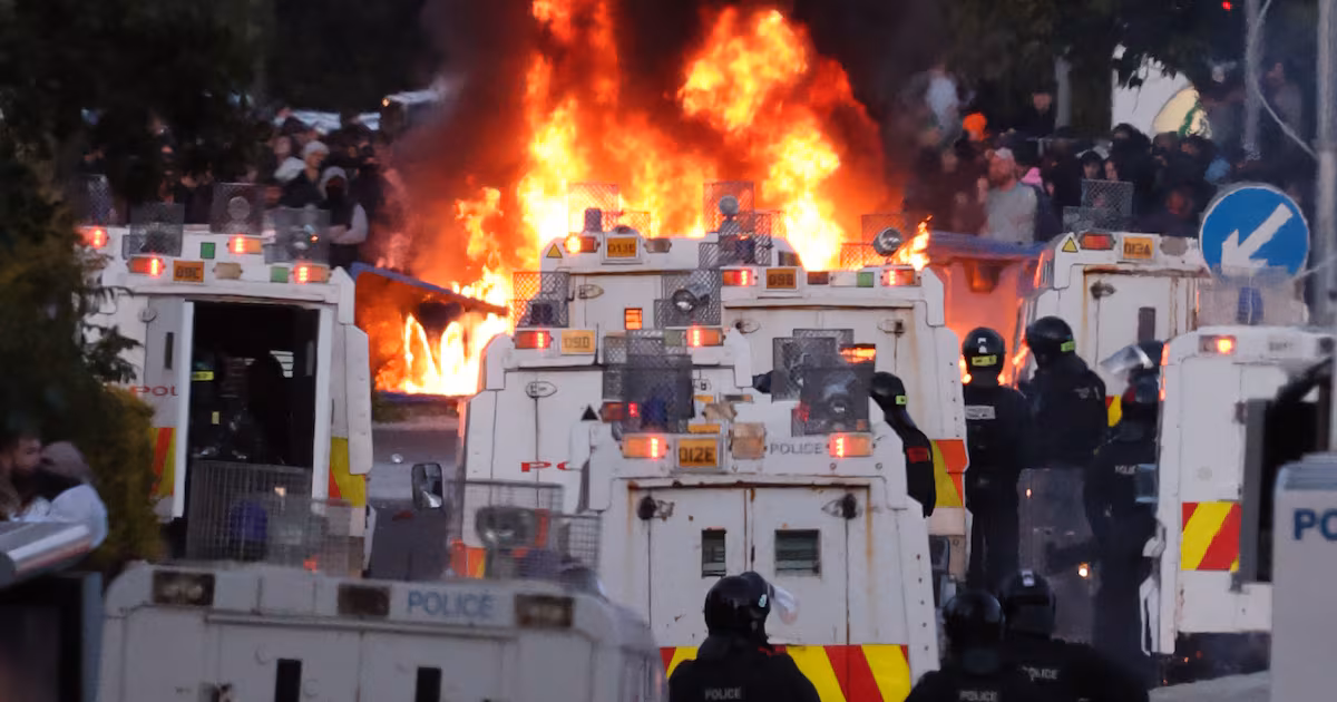 Northern Ireland Shoppers Resilient Amid Protests