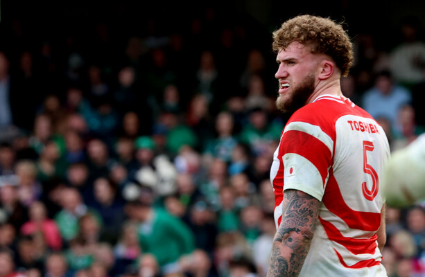 Japan's Rugby Captain Warner Dearns Threatens Ireland