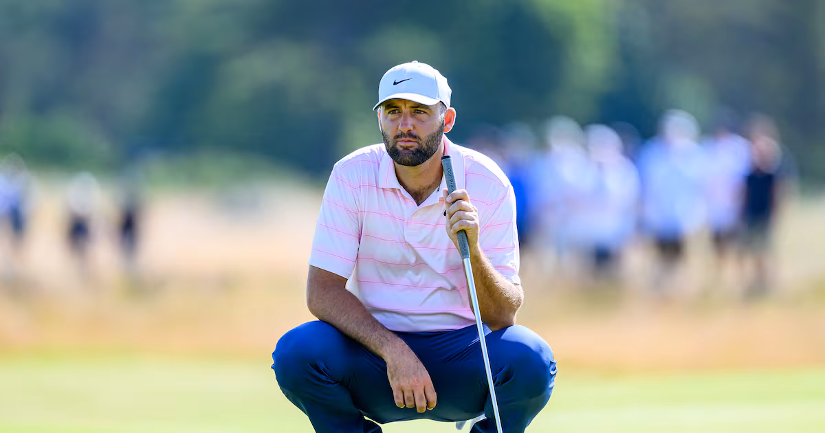 Scottie Scheffler misses cut at Scottish Open