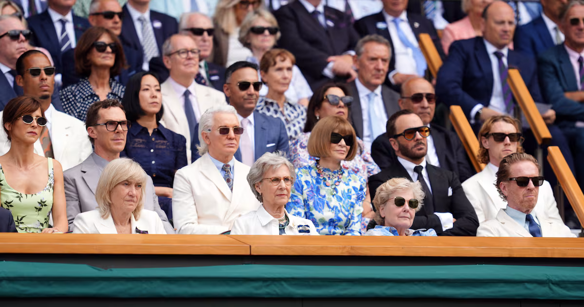 Stars Attend Wimbledon Day 12