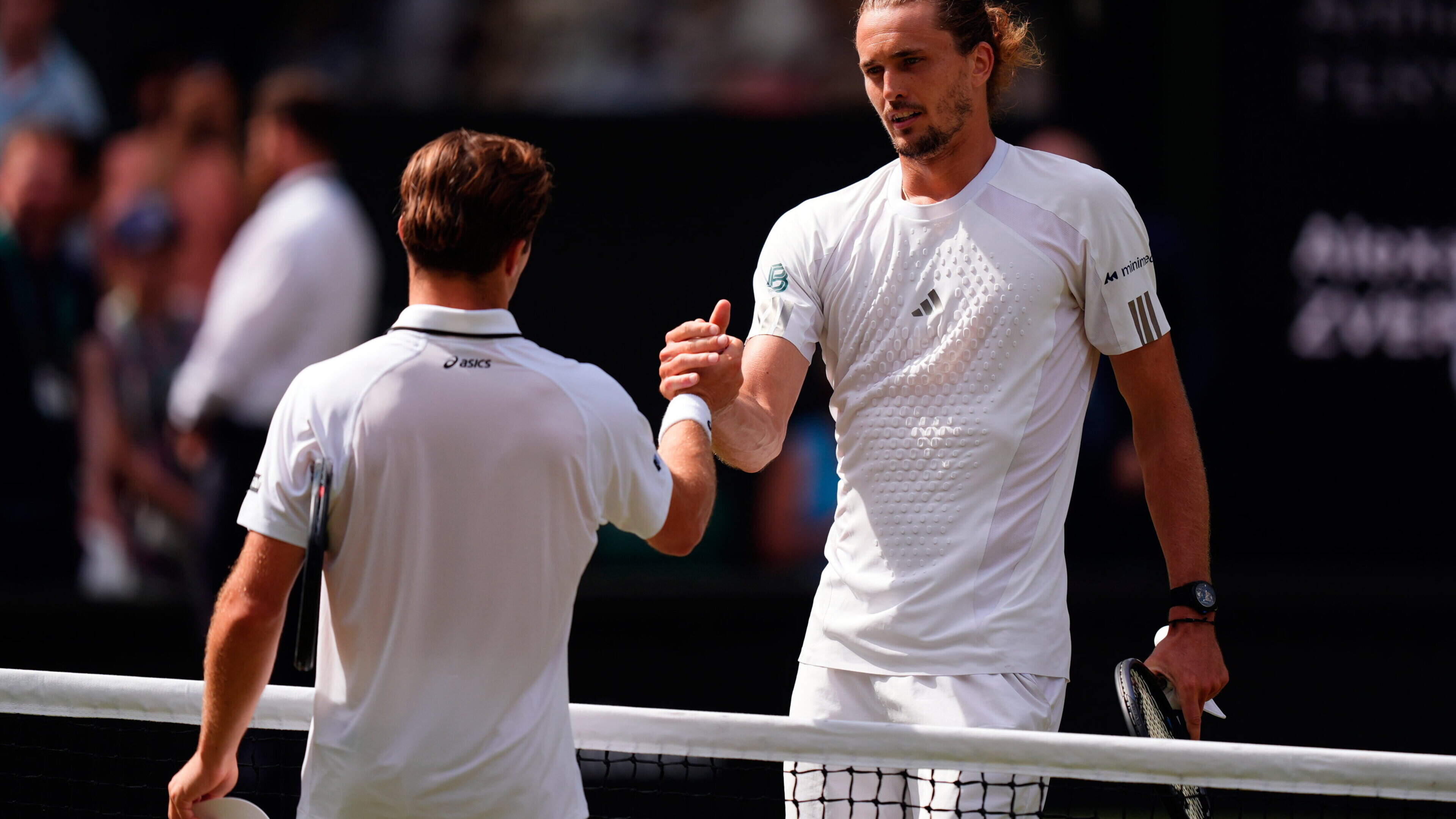 Zverev defeats Fery in Wimbledon semi-finals
