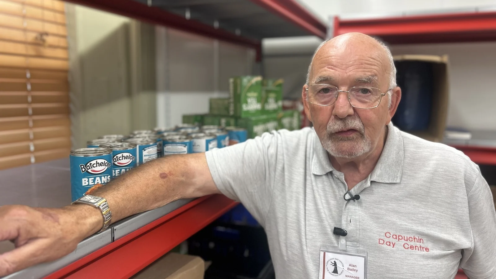 Alan Bailey Retires from Capuchin Day Centre