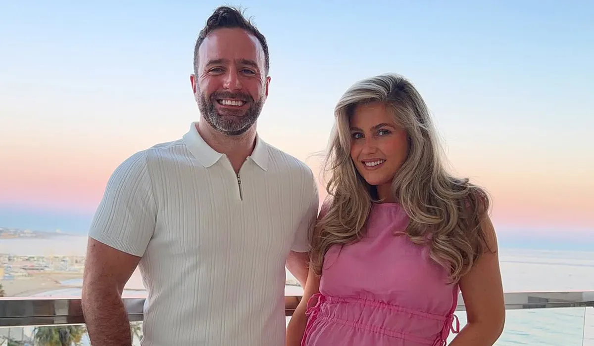 Dominique Nugent welcomes rainbow baby