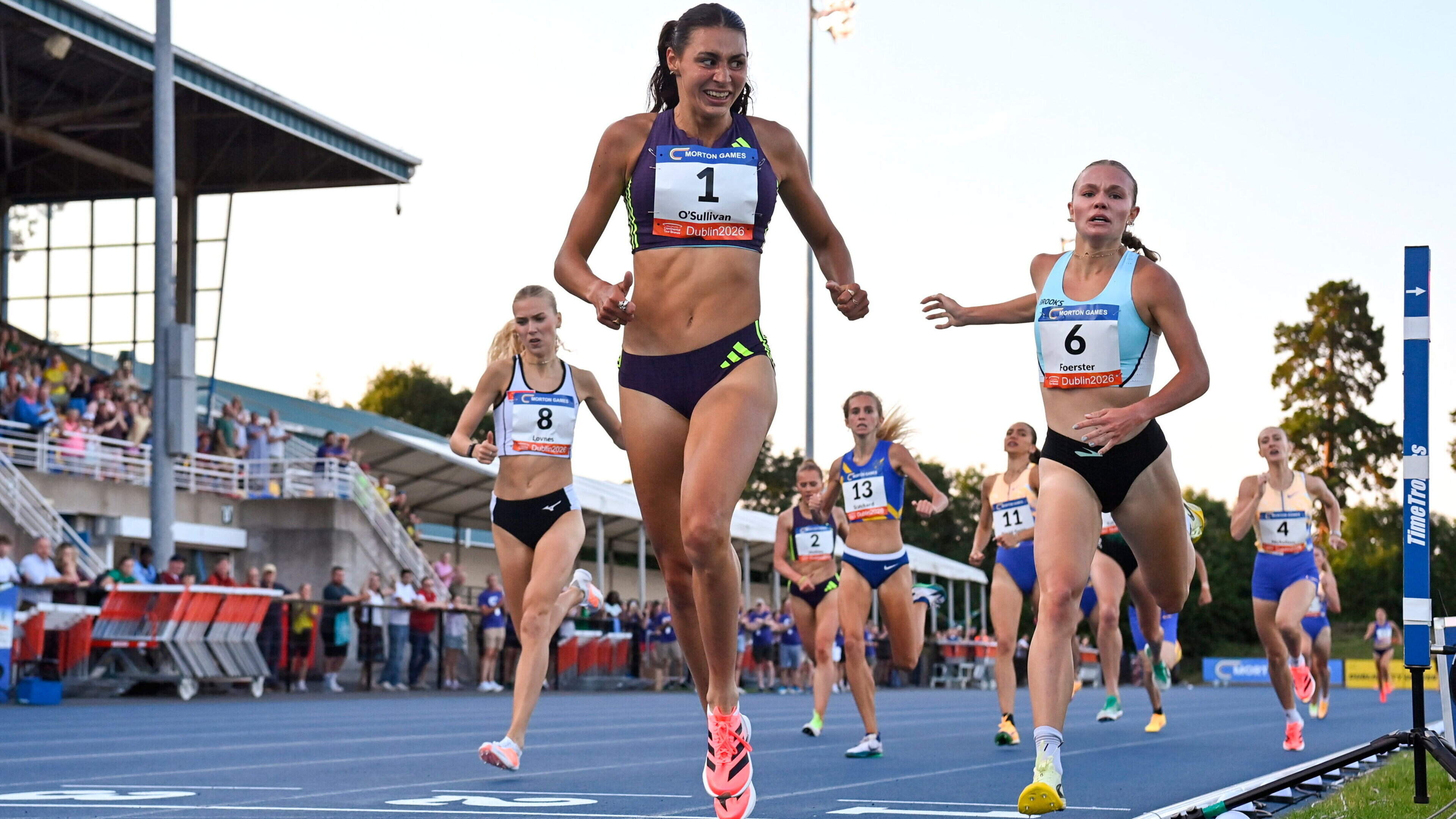 Sophie O'Sullivan Wins Women's 1500m at Morton Games