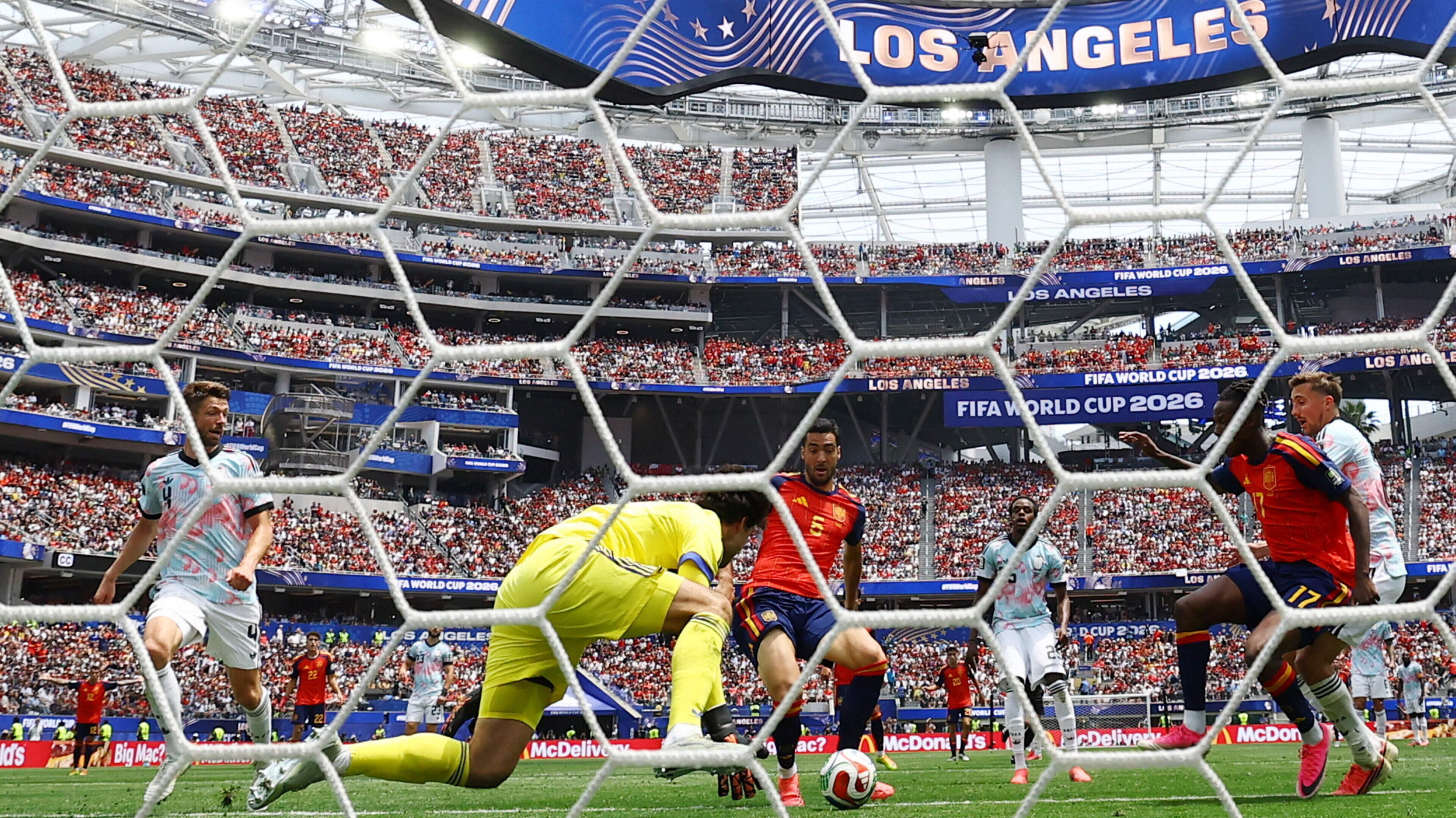 Spain Defeats Belgium 2-1 in Quarter-Finals