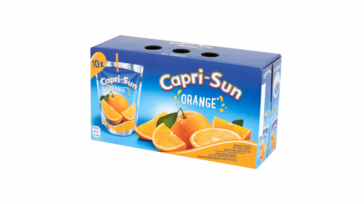 Capri-Sun Batches Recalled Over Packaging Errors