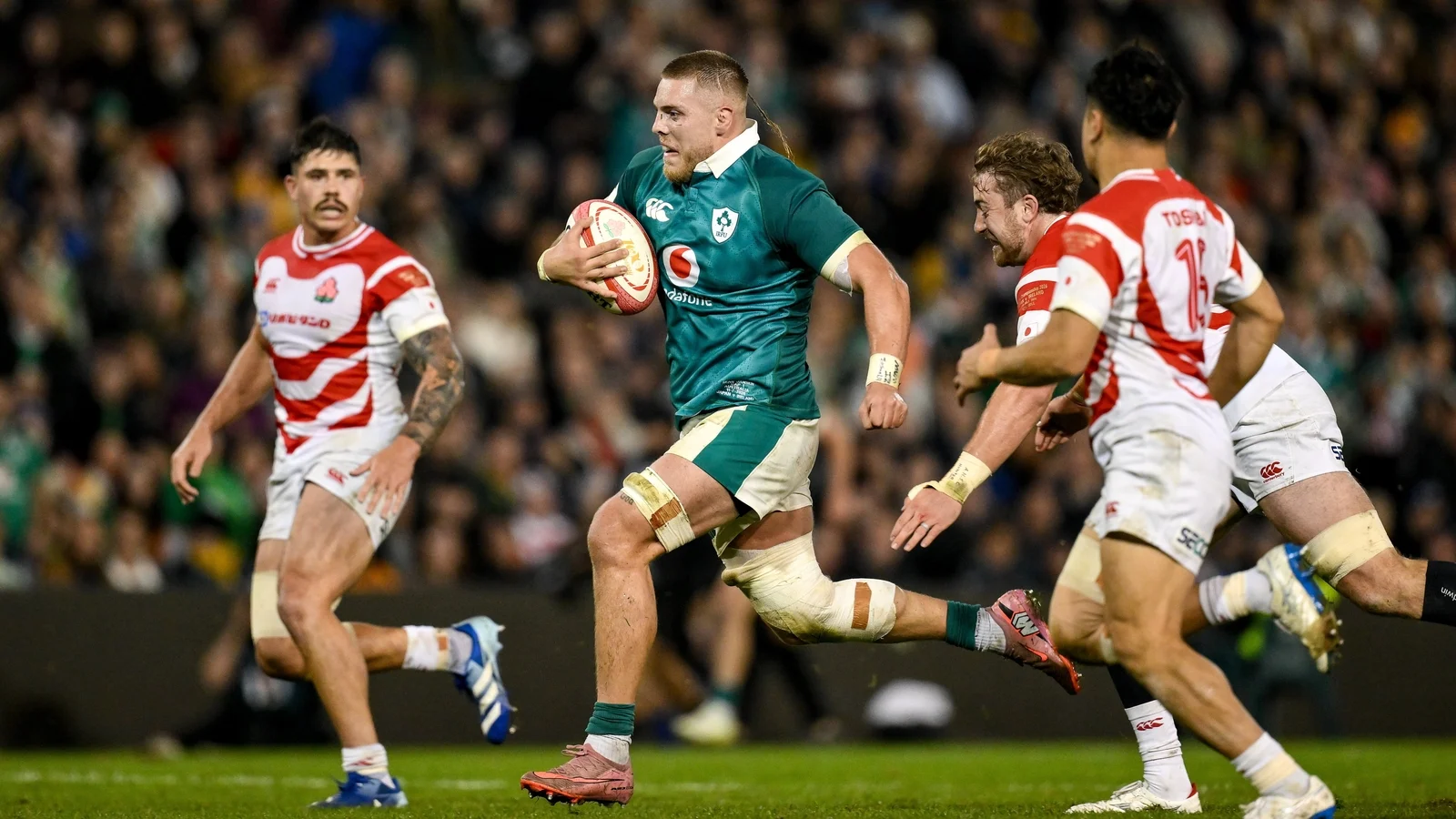 Ireland Defeats Japan 36-20 in Rugby Match