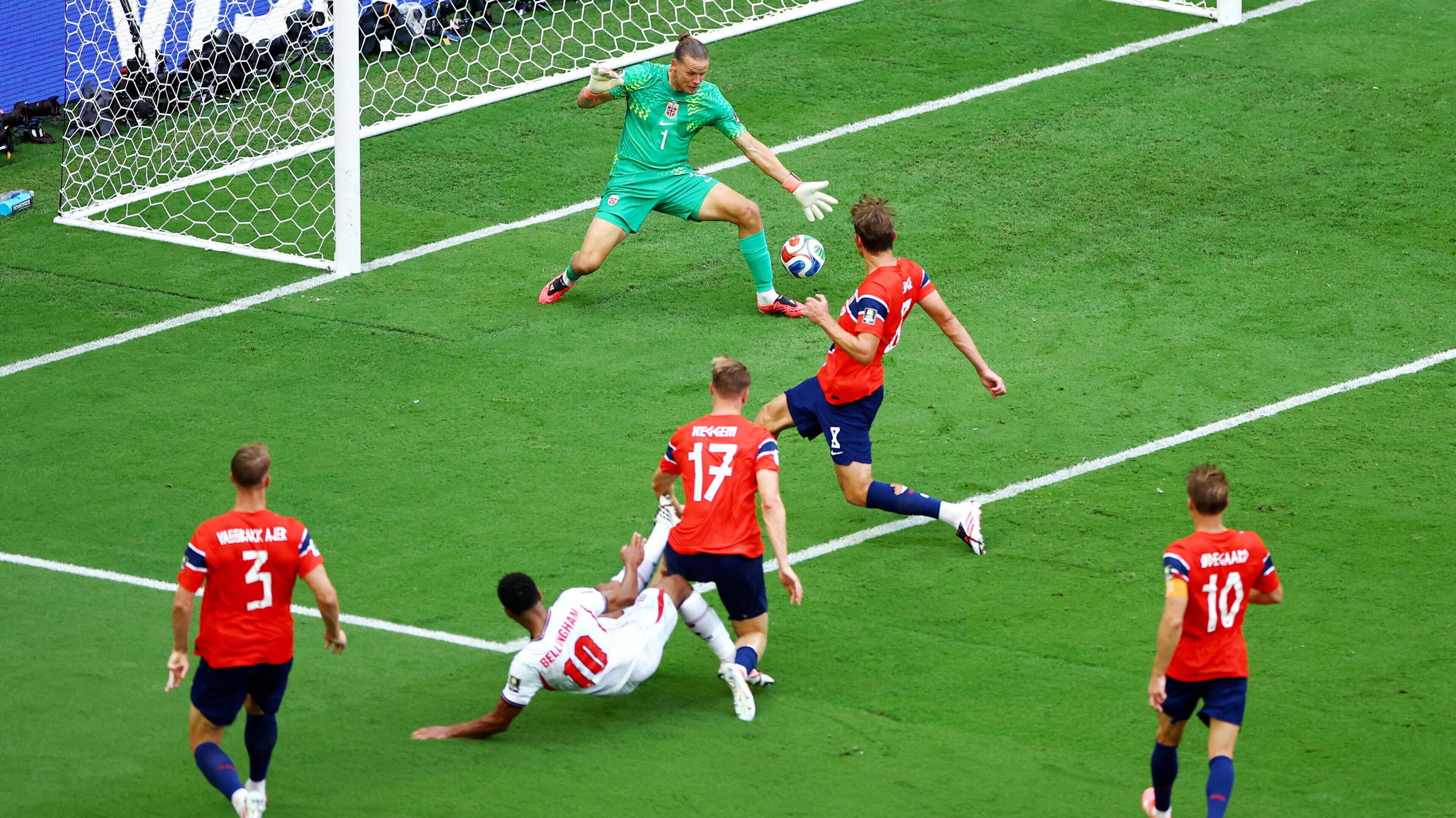 England and Norway Draw in World Cup Quarter-Final